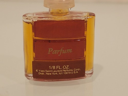 Vintage Opium perfume parfum Yves Saint Laurent .1/8 Fl Oz. MINI Splash Bottle - Picture 4 of 10