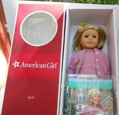American Girl Kit Kittredge DOLL BOX book New in Box 18'' Blonde Meet outfit