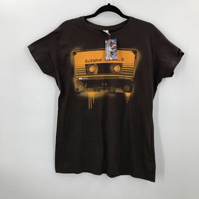 Nerd Block Marvel Guardians of the Galaxy Awesome Mix Volume 2 T-Shirt Women XXL