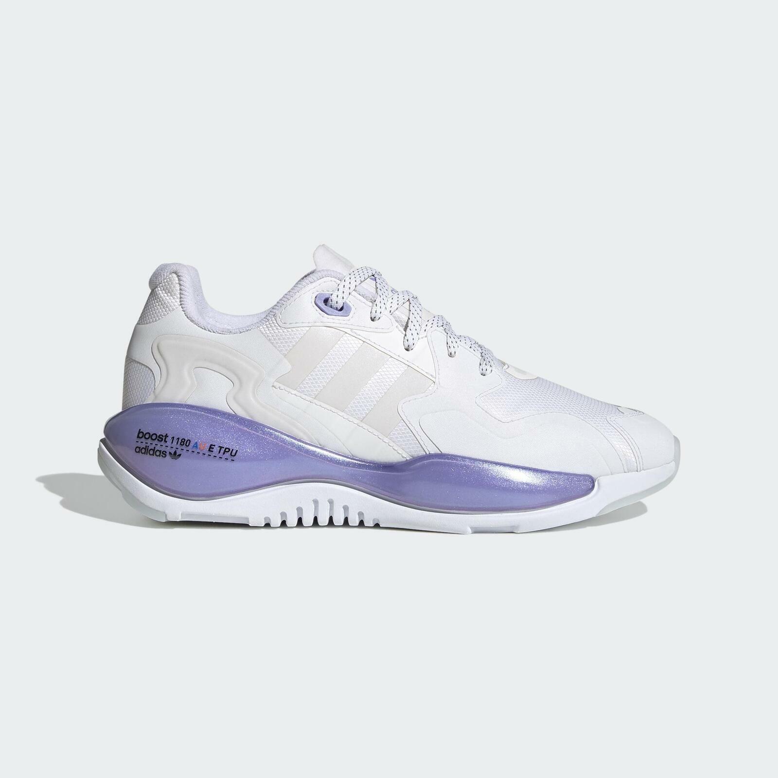 Adidas Originals ZX Alkyne W [FX6376] Women Casual Shoes Space Race  White/Purple | eBay