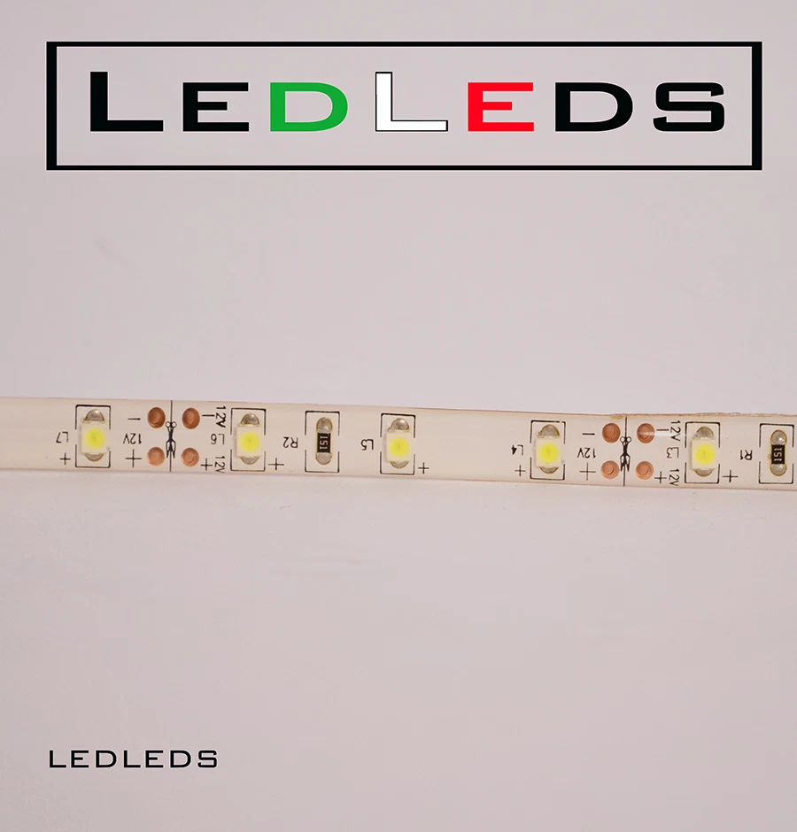 300 LED STRIP STRISCIA 5m 12V blu  IP65 5 m 500 CM IMPERMEABILE PER ACQUARIO - Immagine 3 di 4