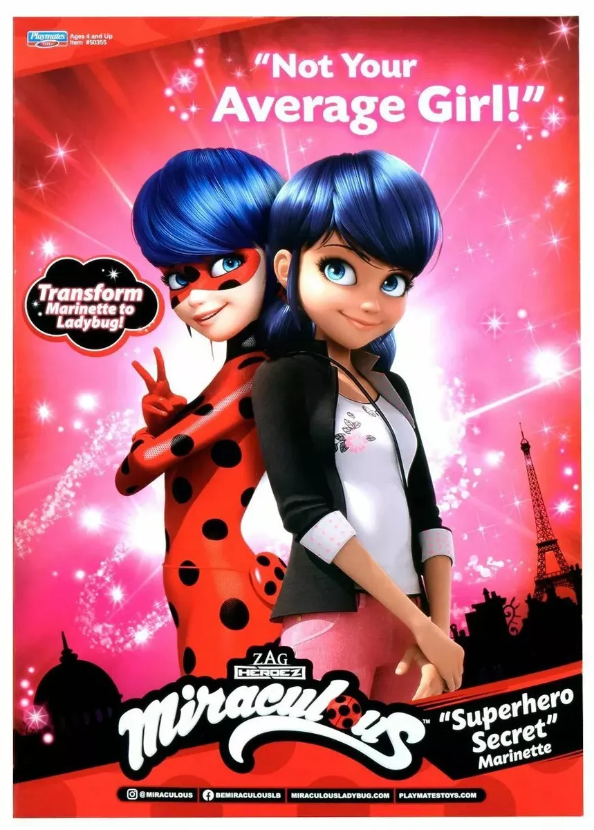 Miraculous - Poupée Transformation Marinette En Ladybug