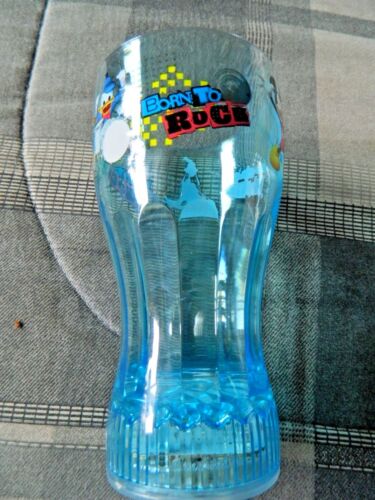 Disney Born To Rock Light Up Blue Cup (Mickey Mouse, Donald Duck, Goofy) - Picture 1 of 9