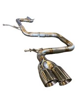 PIPE DYNAMICS - AUDI A3 8P 1.4 TFSI - CAT BACK EXHAUST SYSTEM - 3" TWIN TIPS