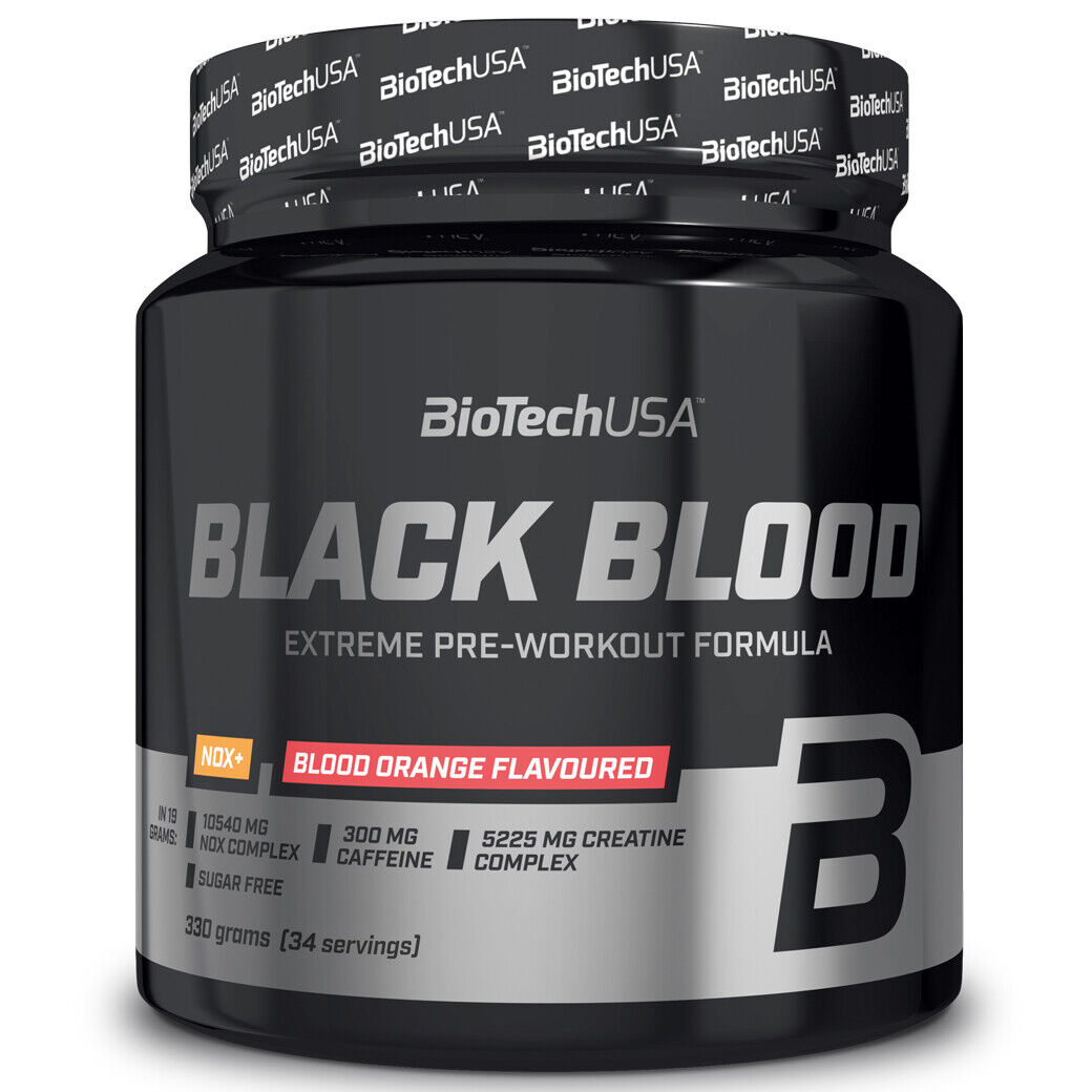 BioTechUSA Black Blood NOX+ 330g Booster Preworkout (96,67 EUR/kg)