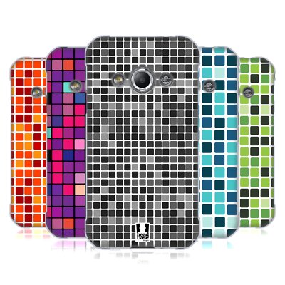 HEAD CASE DESIGNS MOSAIC TILES SOFT GEL CASE FOR SAMSUNG PHONES 4
