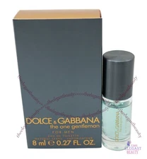 Dolce & Gabbana The One Gentleman 0.27oz/8ml Mini Edt Spray For Men New In Box