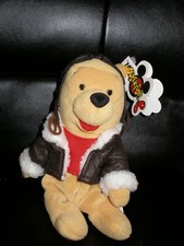 WINNIE THE POOH PLUSH PILOT AVIATOR 8 "MOUSEKETOYS DISNEY PLUSH NWT GREAT BUY