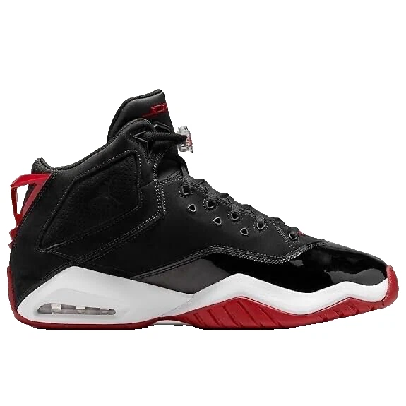 Men Nike Air Jordan B'Loyal Basketball Shoes Size 11 Black White Red 315317 026 - Image 2 of 4