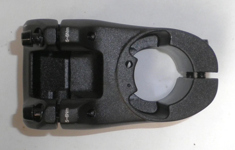 BLACK ALUMINUM INTERNAL ROUTING ELECTRIC BICYCLE STEM EBIKE PARTS 738-5 - Image 3 of 4