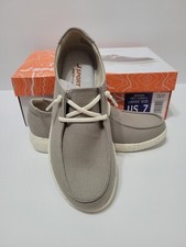 Jsport Ladies Wenden Casual Easy Slip on Shoes Memory Foam Gray Size 7 New