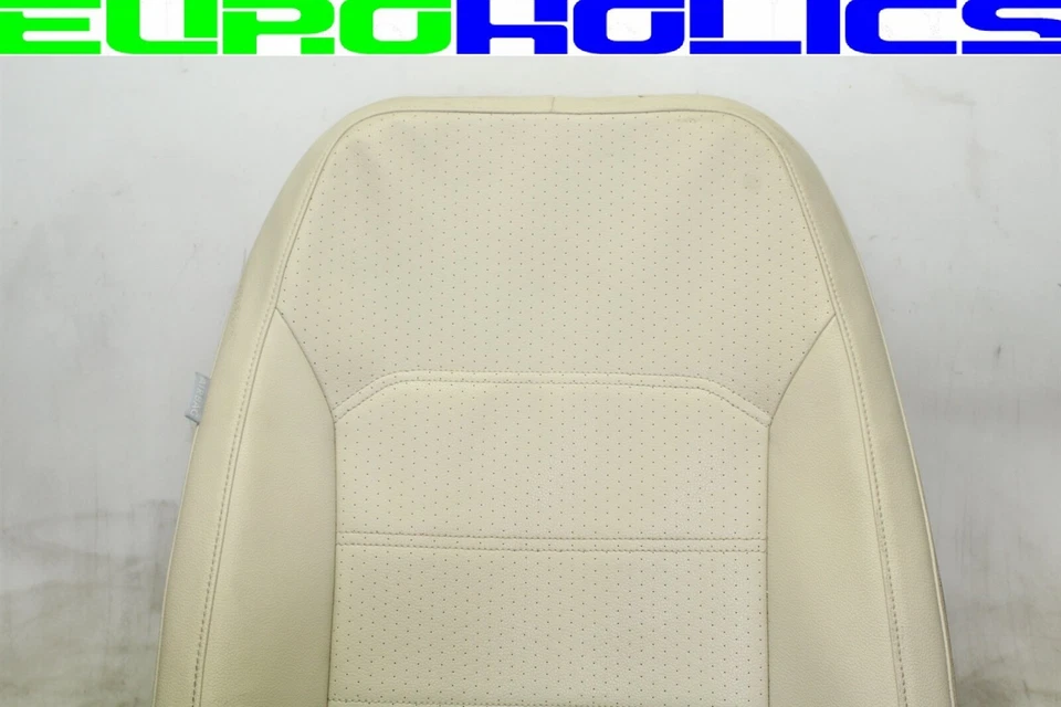 Volkswagen VW Passat 12-15 Right Front Passenger Upper Seat Cushion Beige Vinyl - Image 3 of 4