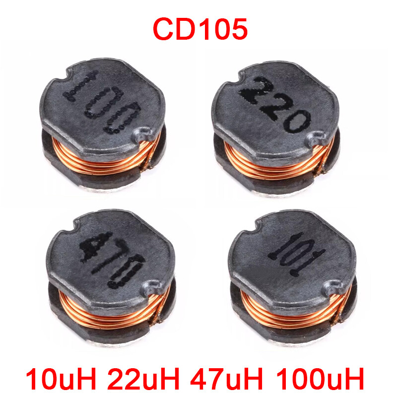 CD105 SMD SMT Chip Power Inductors Winding Coil Inductor 10uH 22uH