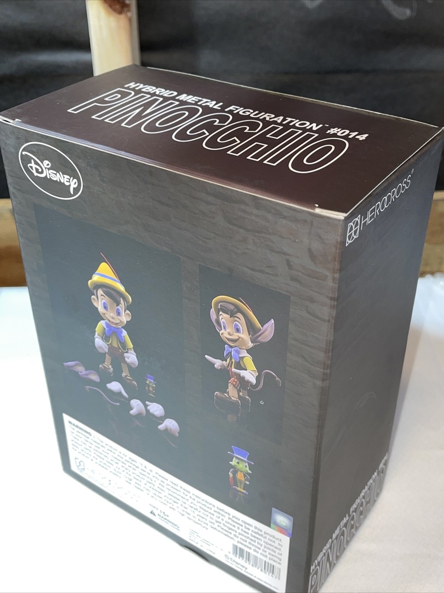 Herocross Hybrid Metal Figuration #014 Disney Pinocchio New In Box