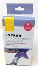 Xyron Permanent Adhesive Refill Cartridge 20ft