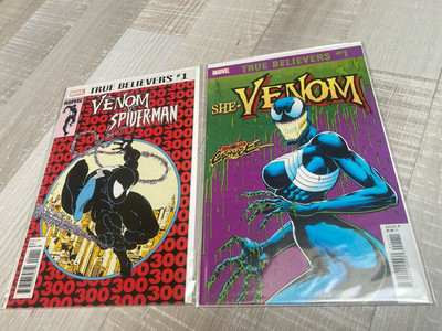 She Venom ASM Spiderman 300 #1 True Believers 1App 2018 US Marvel Comics
