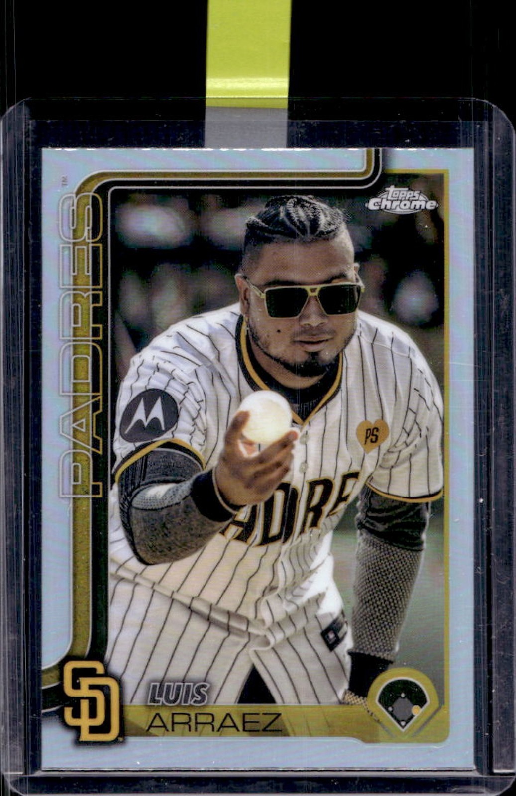 2025 Topps Chrome Luis Arraez Image Variation #216 Padres