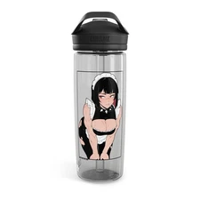 Maid for the Gym - 20oz Waifu Anime-Inspired Gym Bottle