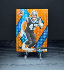 2025 Panini Mosaic Football Josey Jewell Orange Prizm /199 #248