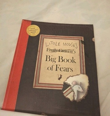 Little Mouse's Big Book of Fears by Emily Gravett (2008, Picture Book)