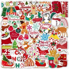 Christmas Stickers Small, Decorations Party Favors