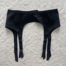 Agent Provocateur 'Nikita' Suspender Belt Black Size Small Stretchy Adjustable