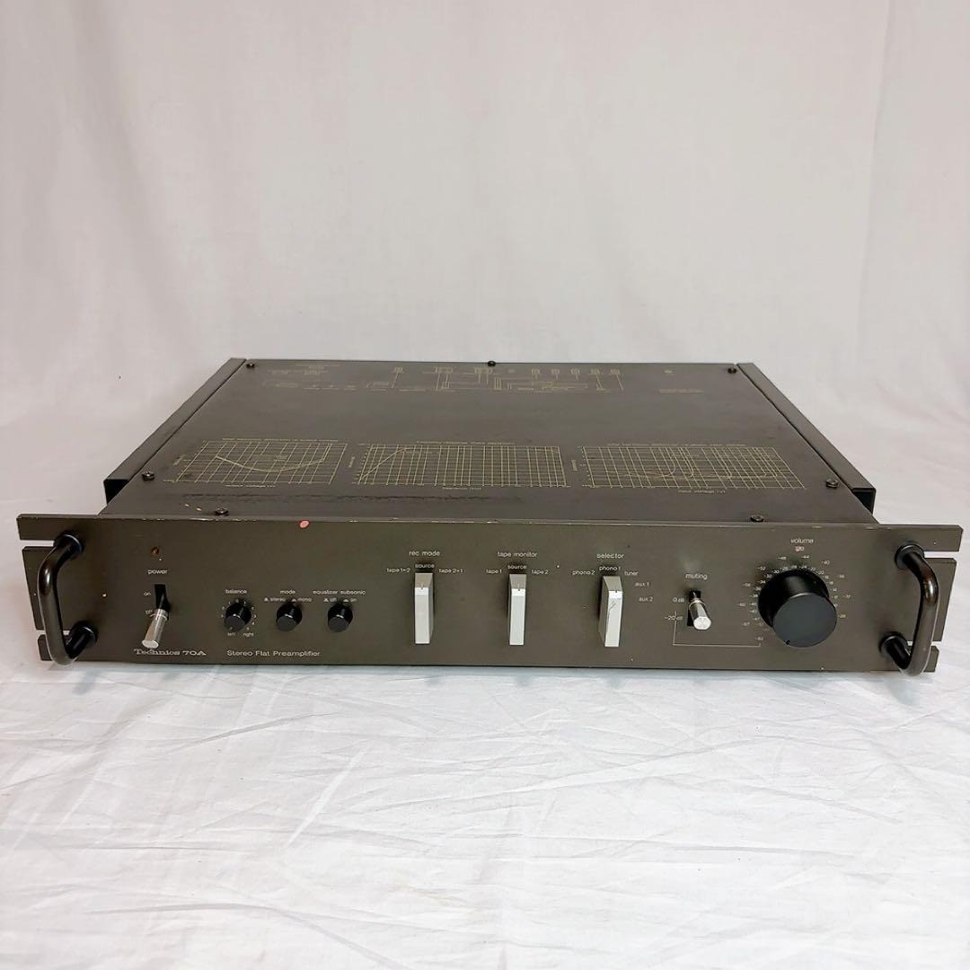 Technics SU-9070 Stereo Flat Amplifiers Audio Tested Working | eBay