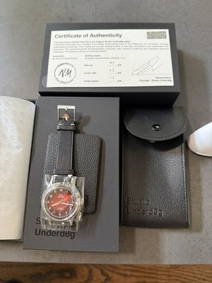 Studio Underdog 02RLB Red Lolly Watch In-Hand Ready To Ship