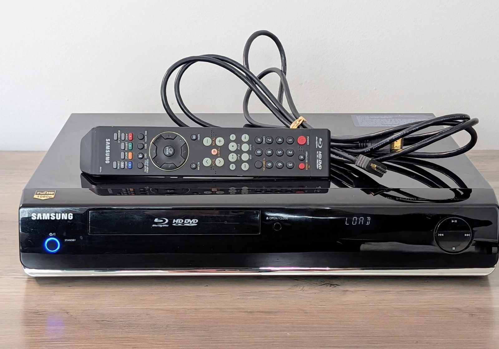 Samsung BD-UP5000 Blu-ray HD DVD Combo Player with Remote & 
