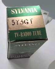 Sylvania TV Radio Tube 5Y3GT NOS NIB