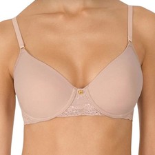 Natori 721154 Bliss Perfection Contour Underwire Rose Beige Bra – 30DDD