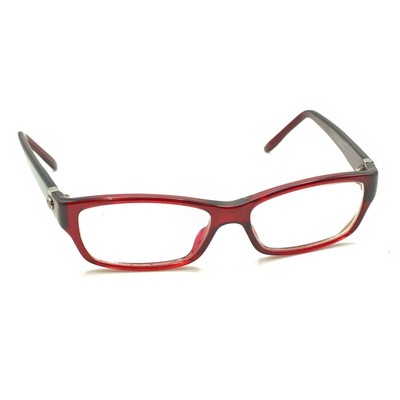 Gucci GG 3573 E67 Red Rectangle Eyeglasses Frames 135 Italy