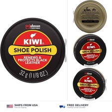 Kiwi Shoe Polish Paste Black by Kiwi