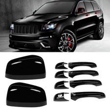 Compatible with 2011-2021 Jeep Grand Cherokee/Dodge Durango Mirror Cover Oute...