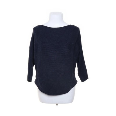 s.Oliver, Strickpullover, Größe: M, Blau, Einfarbig, Rippenstrick, Damen #zBf
