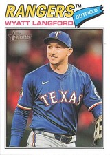 2026 Topps Heritage - Wyatt Langford #340