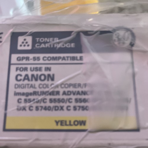 Katun Gpr-55 Compatible Canon Copier Toner Cartridge -yellow