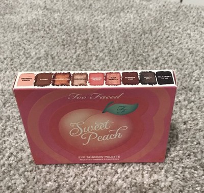 Too Faced sweet peach eye shadow palette New in box