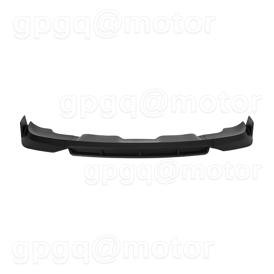 Parachoques delantero negro mate divisor de labios para Jeep Grand Cherokee SRT SRT8 2012-2016 Foto 4 de 4