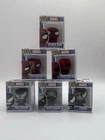 Marvel Spiderman Bitty Pop Lot Of 6 Very Beautiful Figures