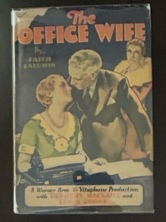 Libro fotografico 1930 per film L'ufficio moglie DJ Lewis Stone Dorothy Mackall