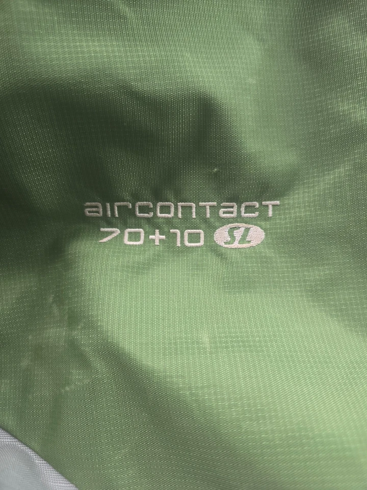 Mochila Deuter Aircontact 70+10 SL Verde Foto 3 de 4