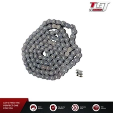 #80 Stainless Steel Roller Chain x 10ft with Free Connecting Links 1 connector