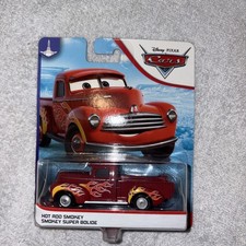 Disney  Cars Hot Rod Smokey 1:55 Scale Diecast Clean Blister Package Smoke Free