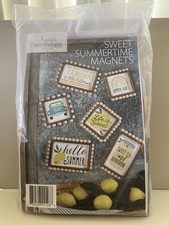 Annie's Farmhouse Kit Club Sweet Summertime Magnets NEW Sealed
