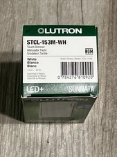 Lutron Lighting Dimmer 120V AC STCL-153M-WH FREE NEXT DAY SHIPPING!!