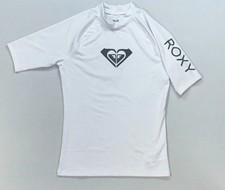 Women's Juniors Roxy Tight Fit Sun Protection UPF Swim Rashguard Shirt