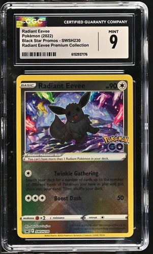 Radiant Eevee graded CGC 9 for sale on eBay