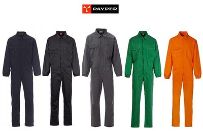 HERREN ARBEITSANZUG PAYPER COVER MECHANISCH WERKSTATT 100% BAUMWOLLE MULTITASCHEN
