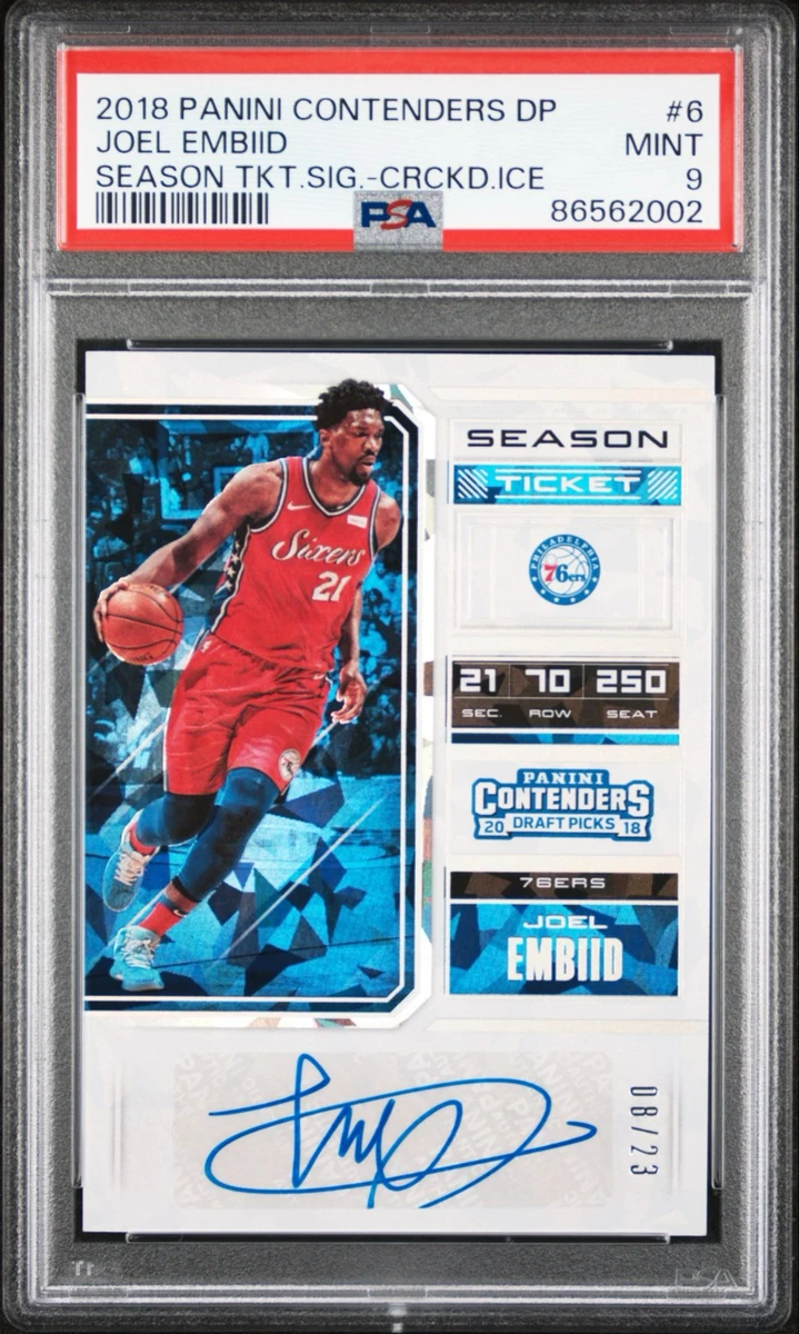 Panini Joel Embiid Basketball Serial Numbered Sports Trading Cards